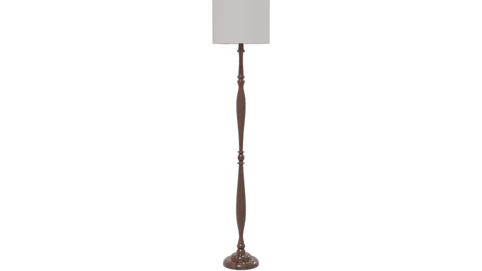Elegant Floor Lamp 3D Model - Professional 3D Model Render 13