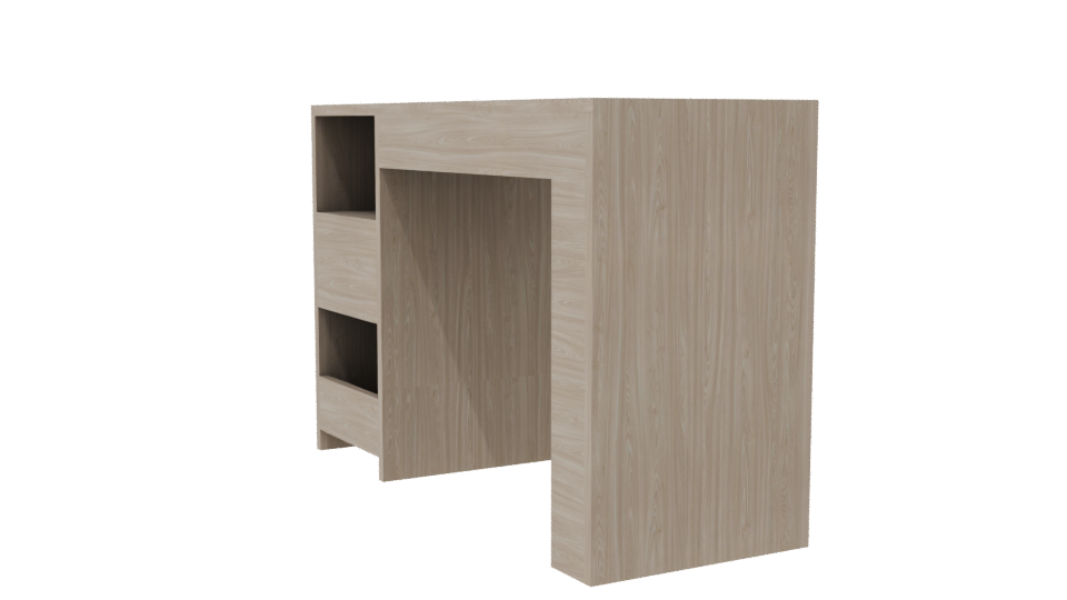 Escritorio Office 12 3D Model - Professional 3D Model Render 7