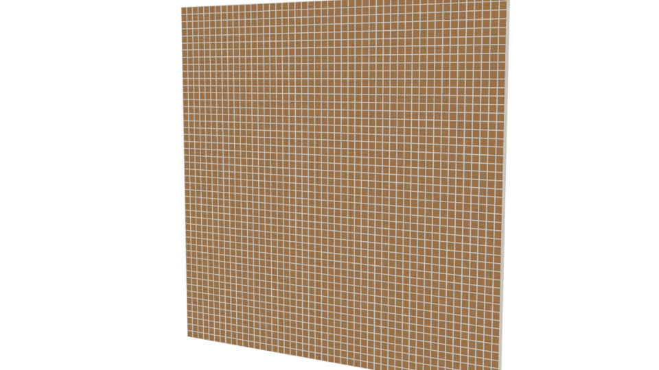 Beige Glass Tile 3D Model - Professional 3D Model Render 12