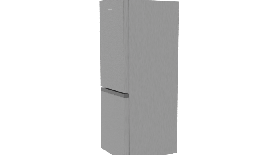 Sleek Stainless Steel Refrigerator 3D Model - Professional 3D Model Render 13
