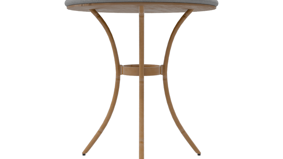 Elegant Round Dining Table 3D - Professional 3D Model Render 8
