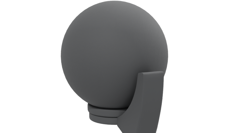 Wall Mounted 60W Black Lantern 3D - Professional 3D Model Render 13