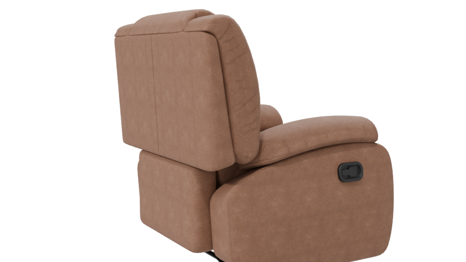 Comfortable Recliner Armchair 3D - Professional 3D Model Render 7
