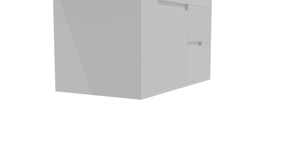 Stylish Modern Bathtub Model - Professional 3D Model Render 9