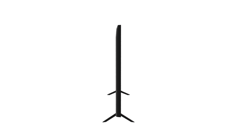 Sleek Modern TV Display Model - Professional 3D Model Render 8
