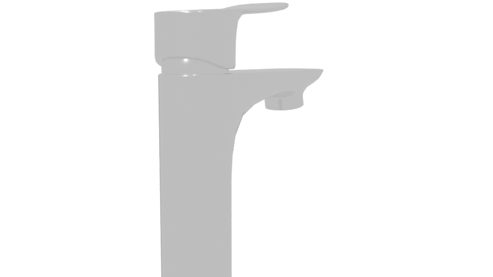 Polished Metallic Kitchen Sink Model - Professional 3D Model Render 6