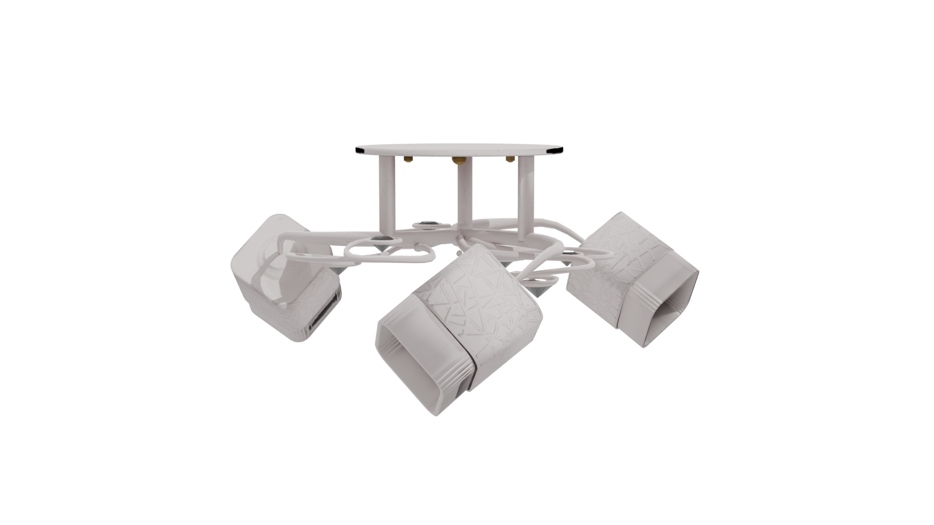 Modern Ceiling Lamp 3D Model - Professional 3D Model Render 11