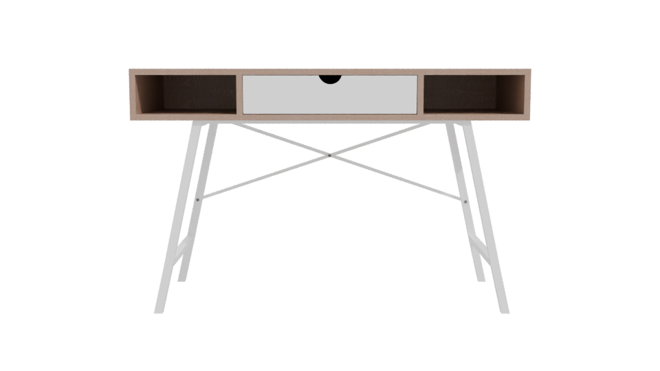 Stylish Minimalist Desk Model - Professional 3D Model Render 11