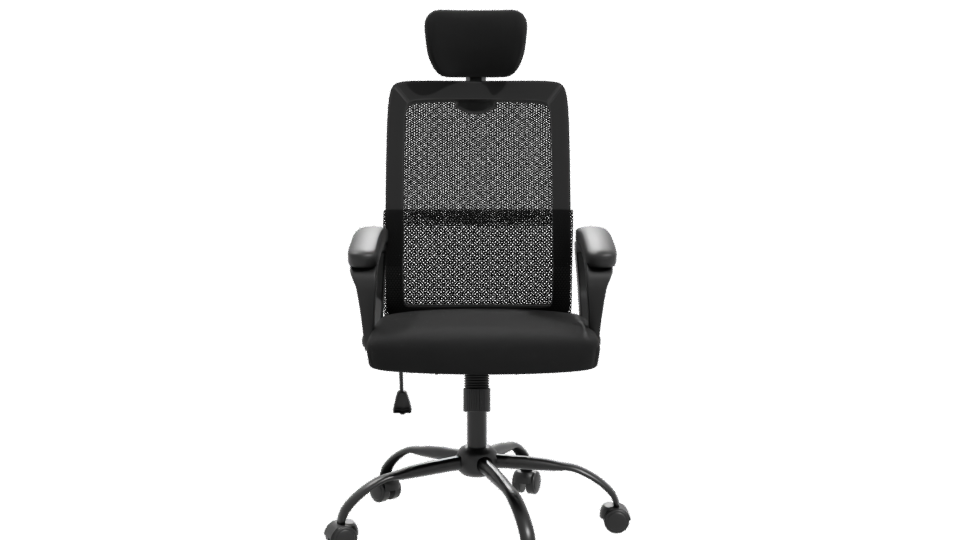 Ergonomic Office Chair Model 3D - Professional 3D Model Render 11