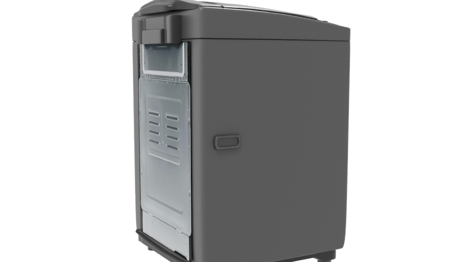 Stylish Household Washing Machine 3D - Professional 3D Model Render 7