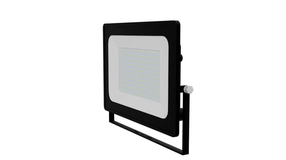 LED Flood Light 3D Model - Professional 3D Model Render 13
