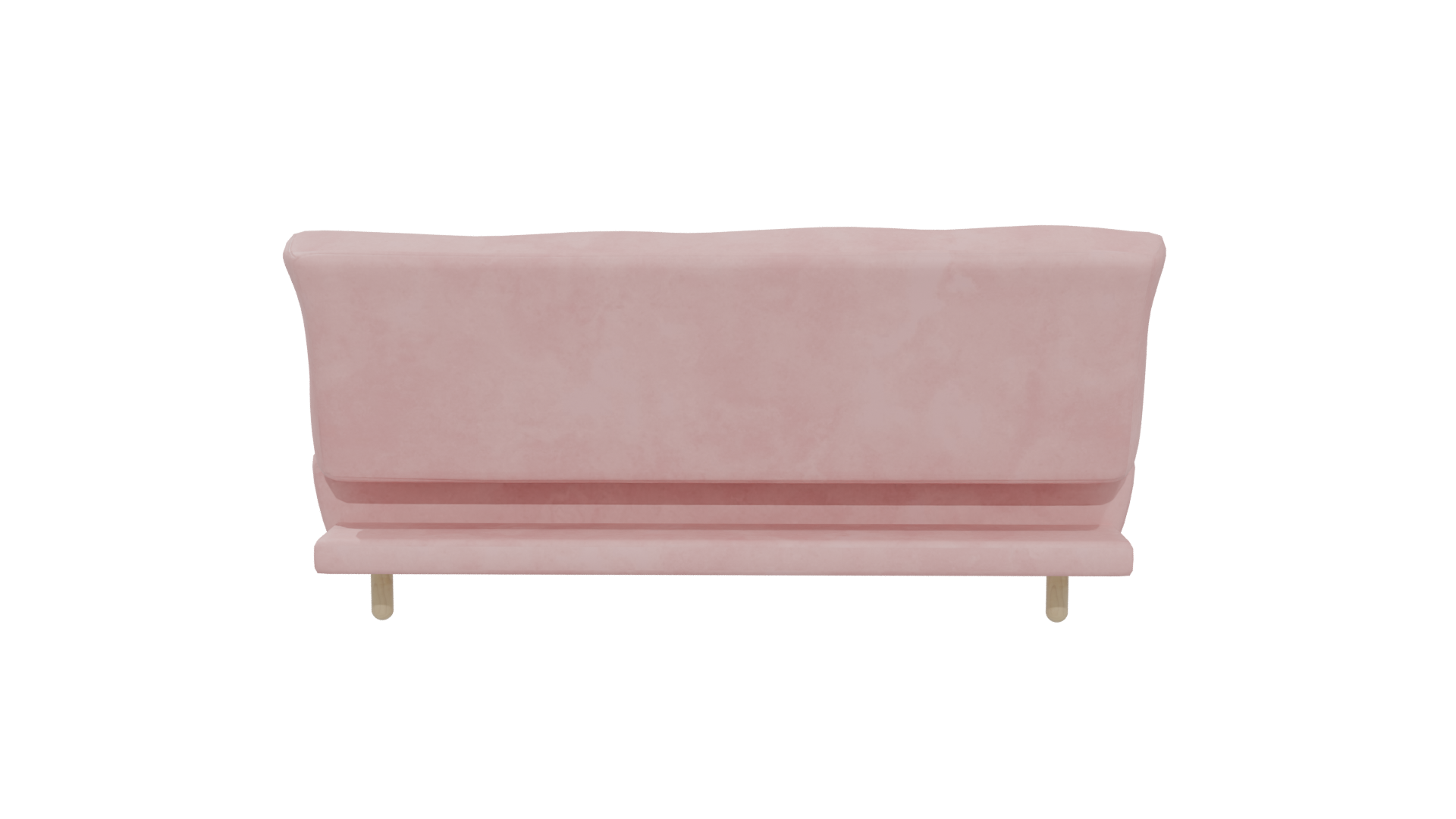 Stylish Pink Sofa Model - Professional 3D Model Render 5