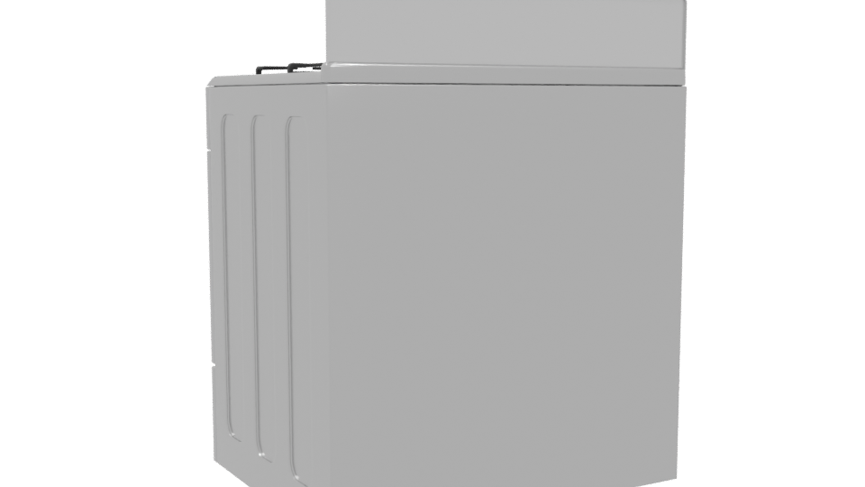 Stainless Steel Gas Range 3D - Professional 3D Model Render 4