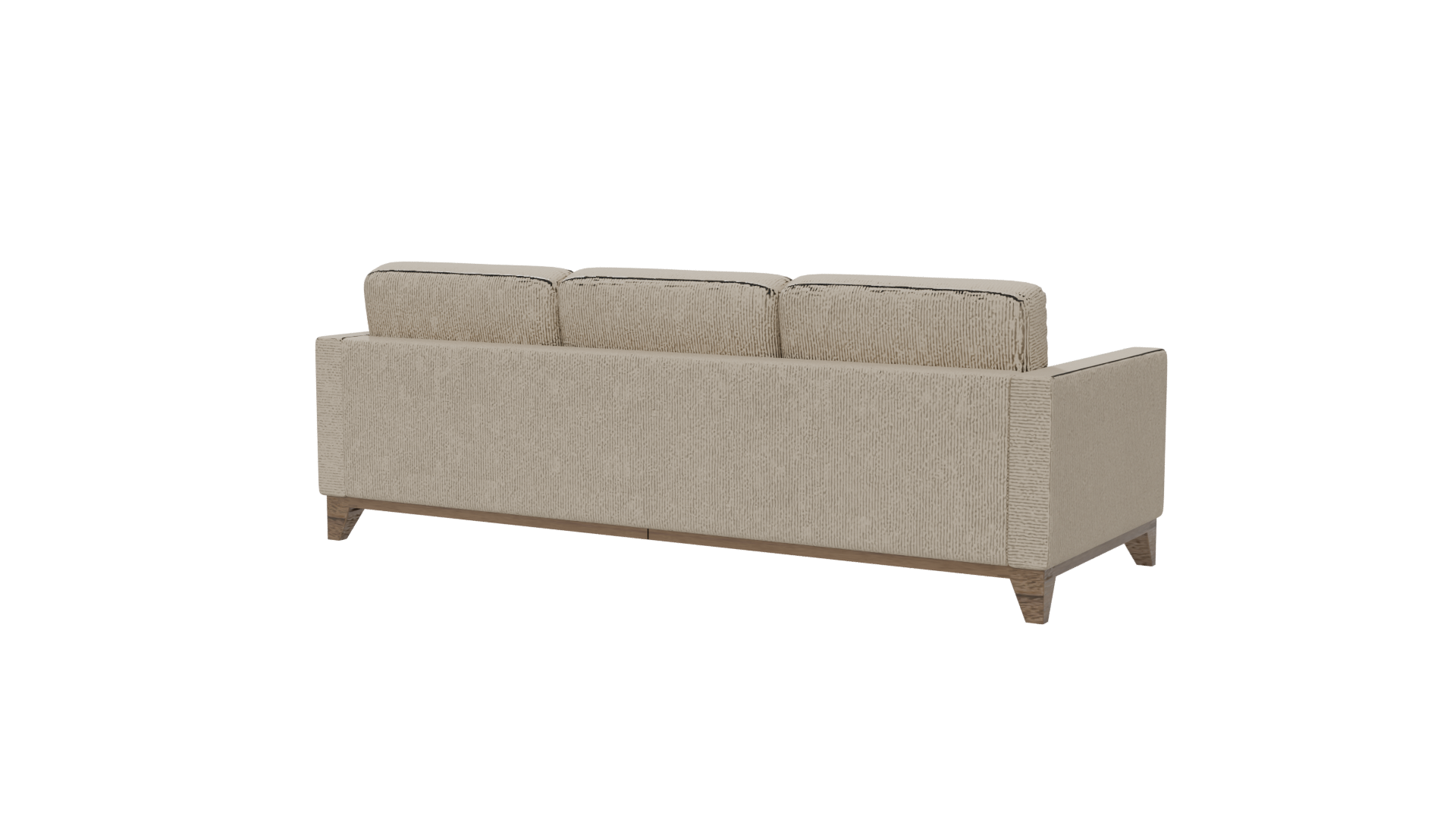 Lilyrose Beige Sofa 3D Model - Professional 3D Model Render 6