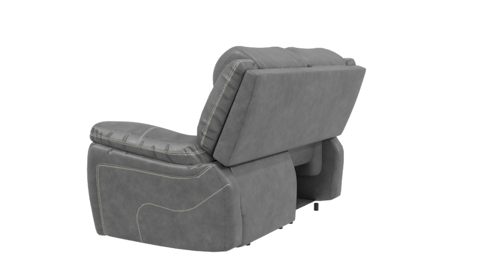 Stylish Modern Recliner Sofa 3D Model - Professional 3D Model Render 3