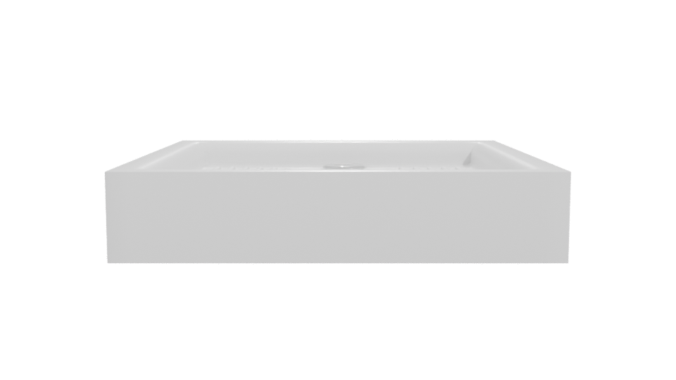 Square Shower Tray 3D Model - Professional 3D Model Render 11