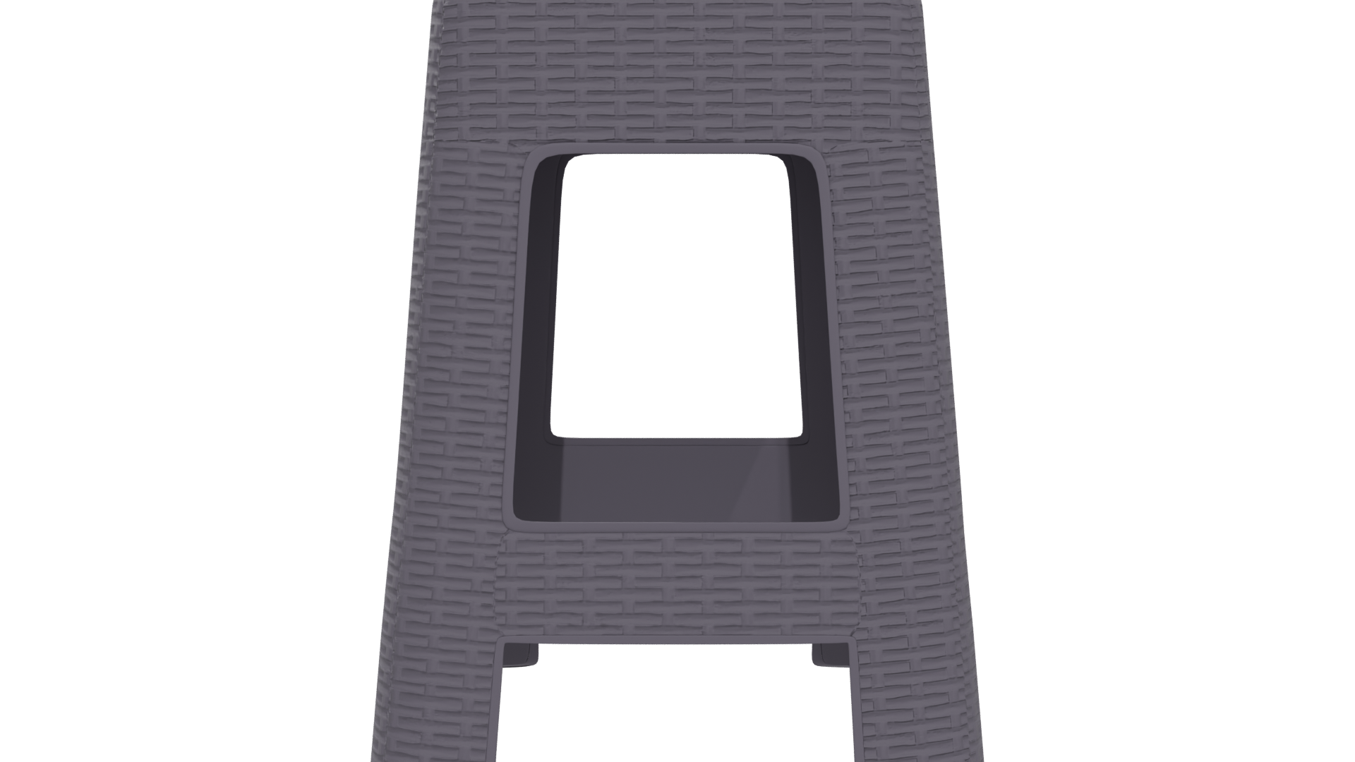 Stylish Plastic Stool 3D Model - Professional 3D Model Render 20