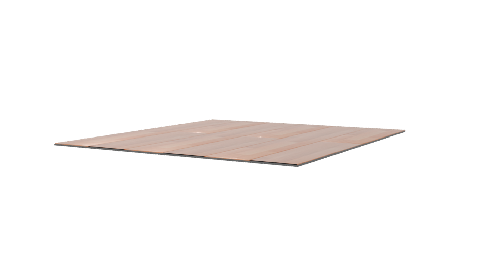 Promo Laminate Wood Flooring 3D - Professional 3D Model Render 6