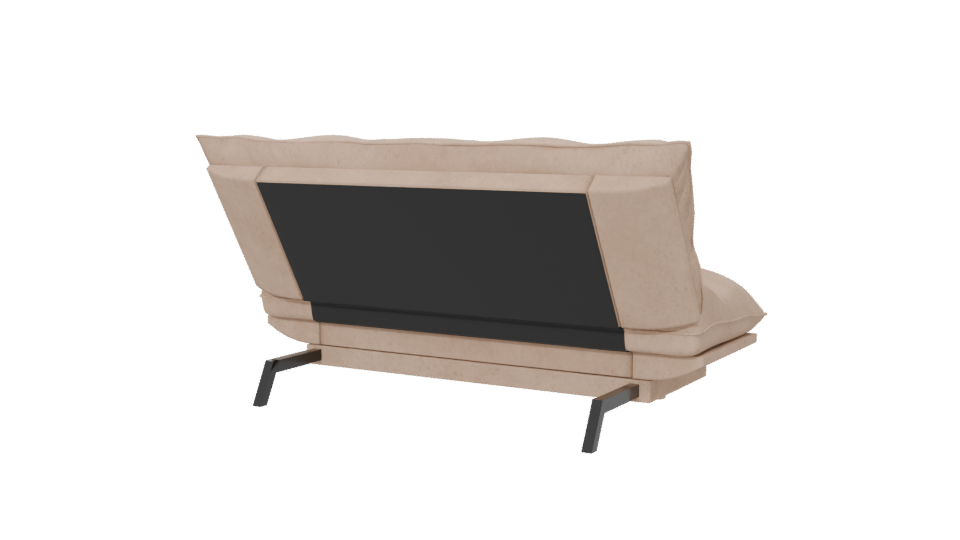 Stylish Minimalist Sofa Model - Professional 3D Model Render 6