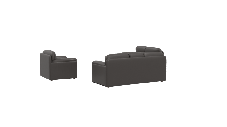 Contemporary Modular Sofa Set 3D Model - Professional 3D Model Render 4