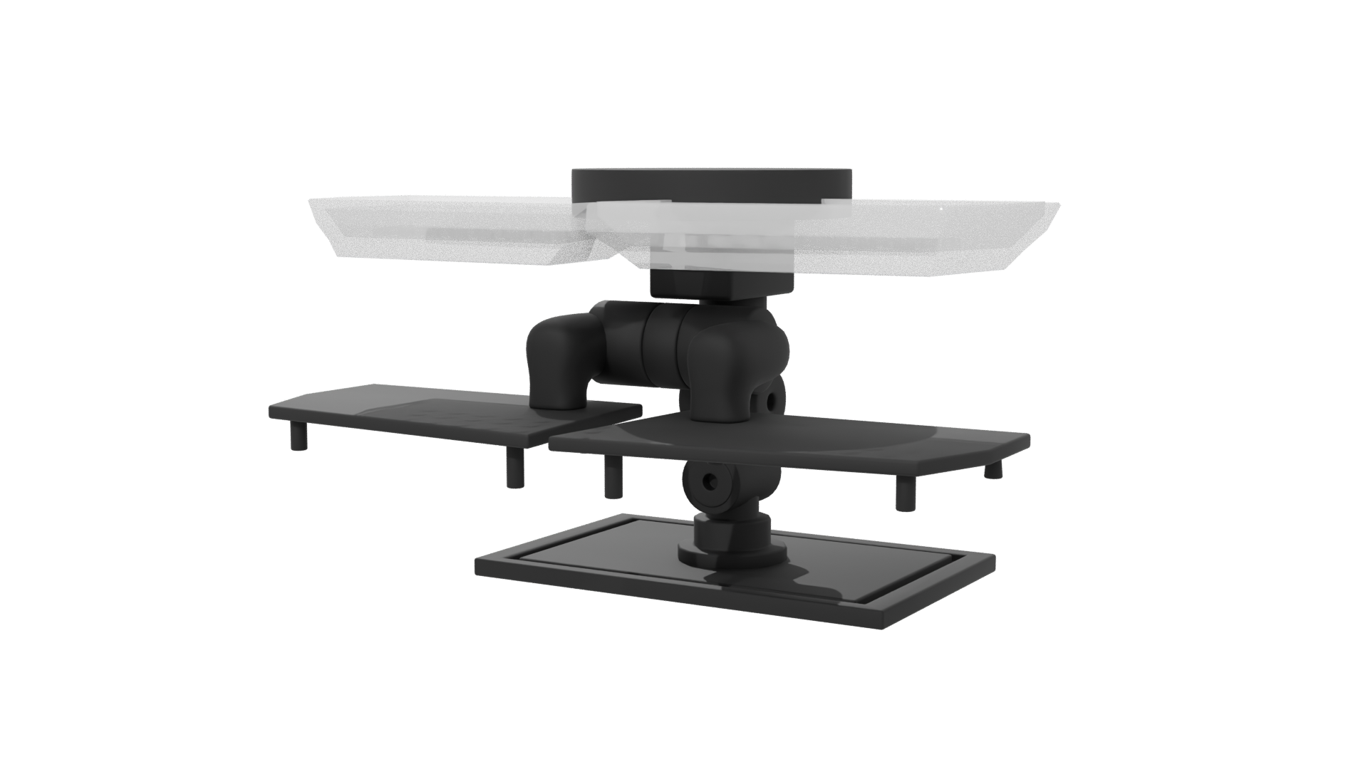 Stylized Modern Desk Lamp 3D Model - Professional 3D Model Render 6