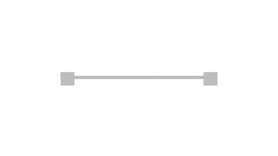 Stylish Metal Bar 3D Model - Professional 3D Model Render 5