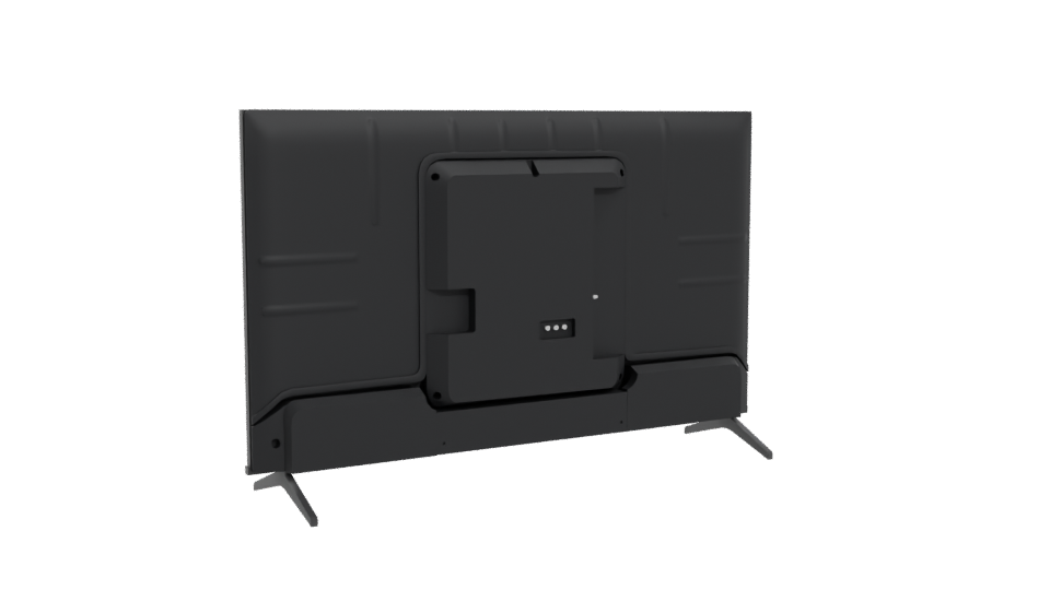 Sleek Modern Television Model - Professional 3D Model Render 4