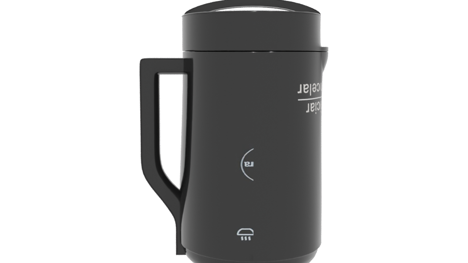 Stylish Multifunctional Electric Kettle 3D Model - Professional 3D Model Render 5