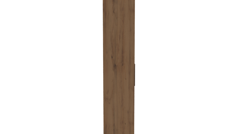 Contemporary Wooden Storage Cabinet 3D - Professional 3D Model Render 8