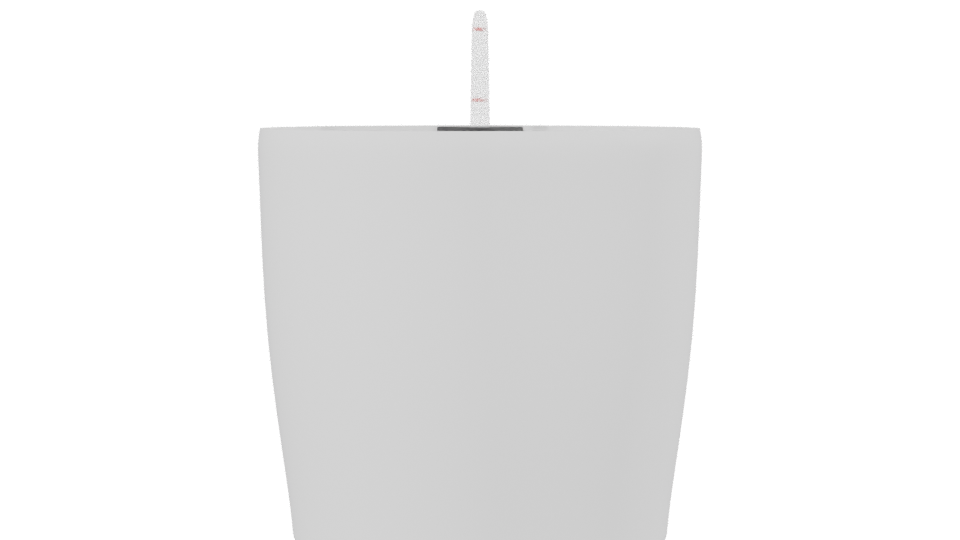 Stylish Minimalist Decorative Pot 3D Model - Professional 3D Model Render 2