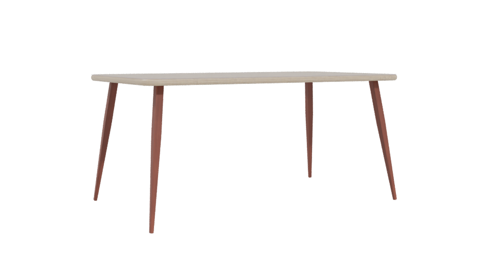 Modern Dining Table 3D Model - Professional 3D Model Render 4