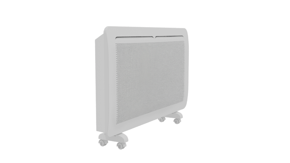 Stylish Electric Heater Model - Professional 3D Model Render 9