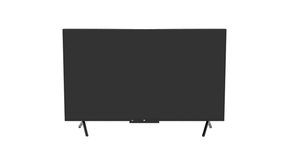 Sleek Modern Television 3D Model - Professional 3D Model Render 11