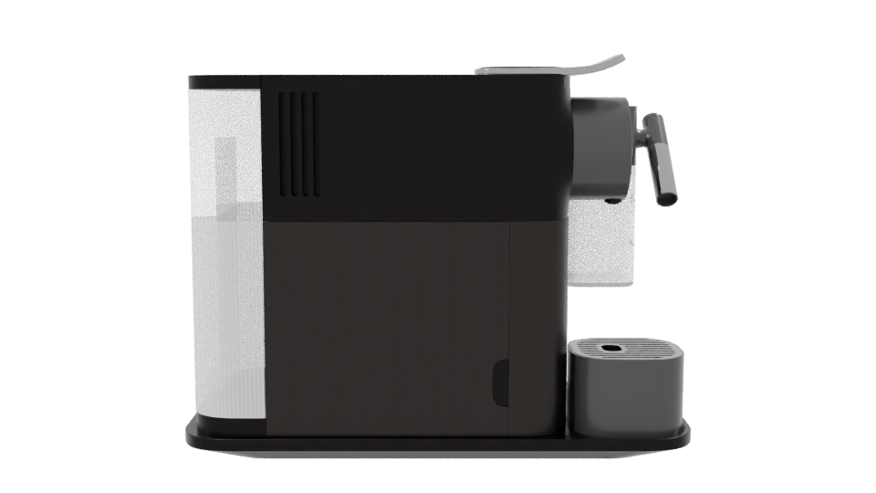 Stylish Espresso Coffee Maker 3D - Professional 3D Model Render 8