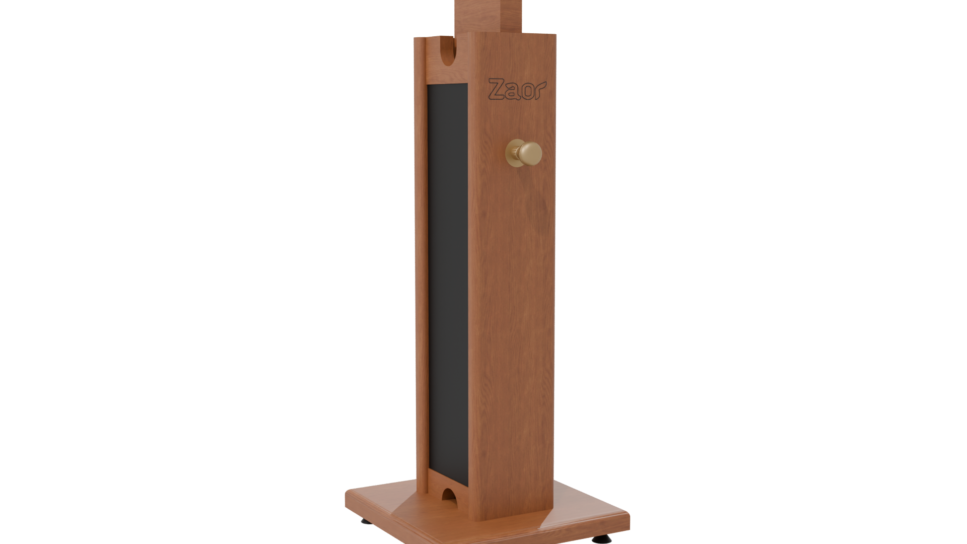 Elegant Wooden Podium Model 3D - Professional 3D Model Render 7