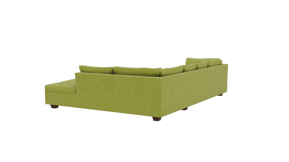 Stylish Modern Sofa Set 3D - Professional 3D Model Render 3