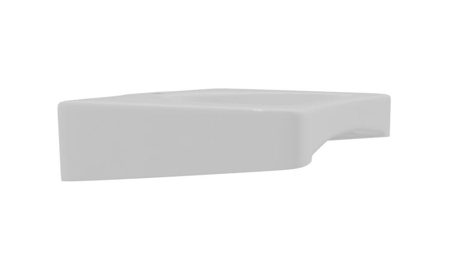 Sleek Modern Wash Basin 3D Model - Professional 3D Model Render 9