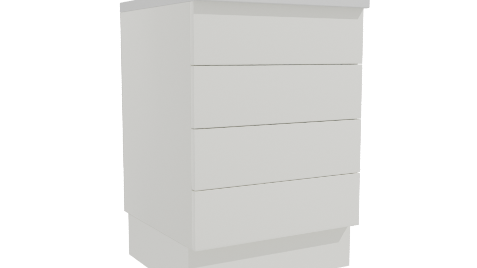 Modern Chest of Drawers 3D Model - Professional 3D Model Render 10