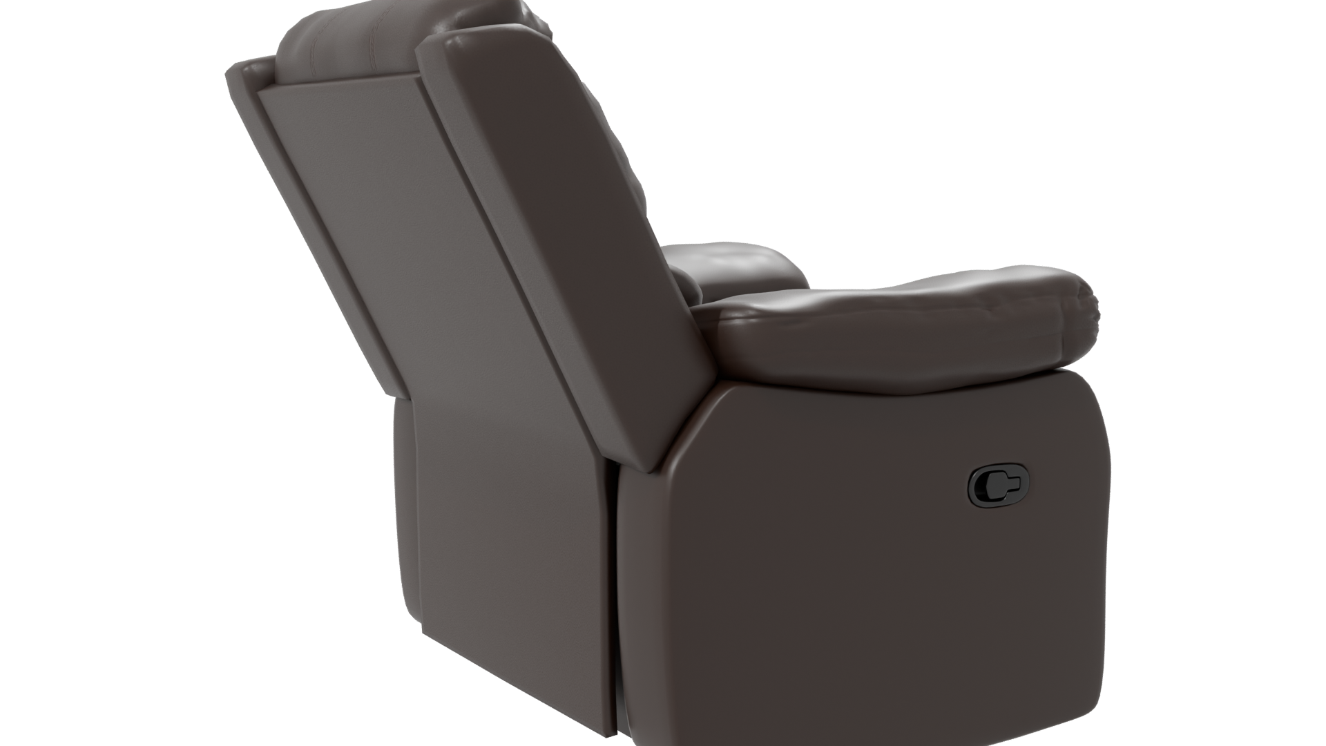 Cozy Reclining Armchair 3D - Professional 3D Model Render 7