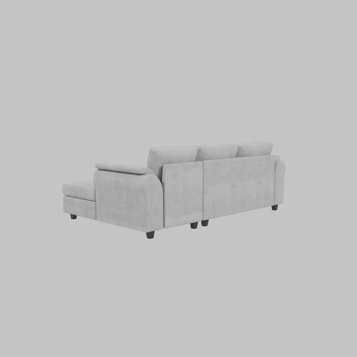 Sofá Seccional Derecho Living Factory Samy