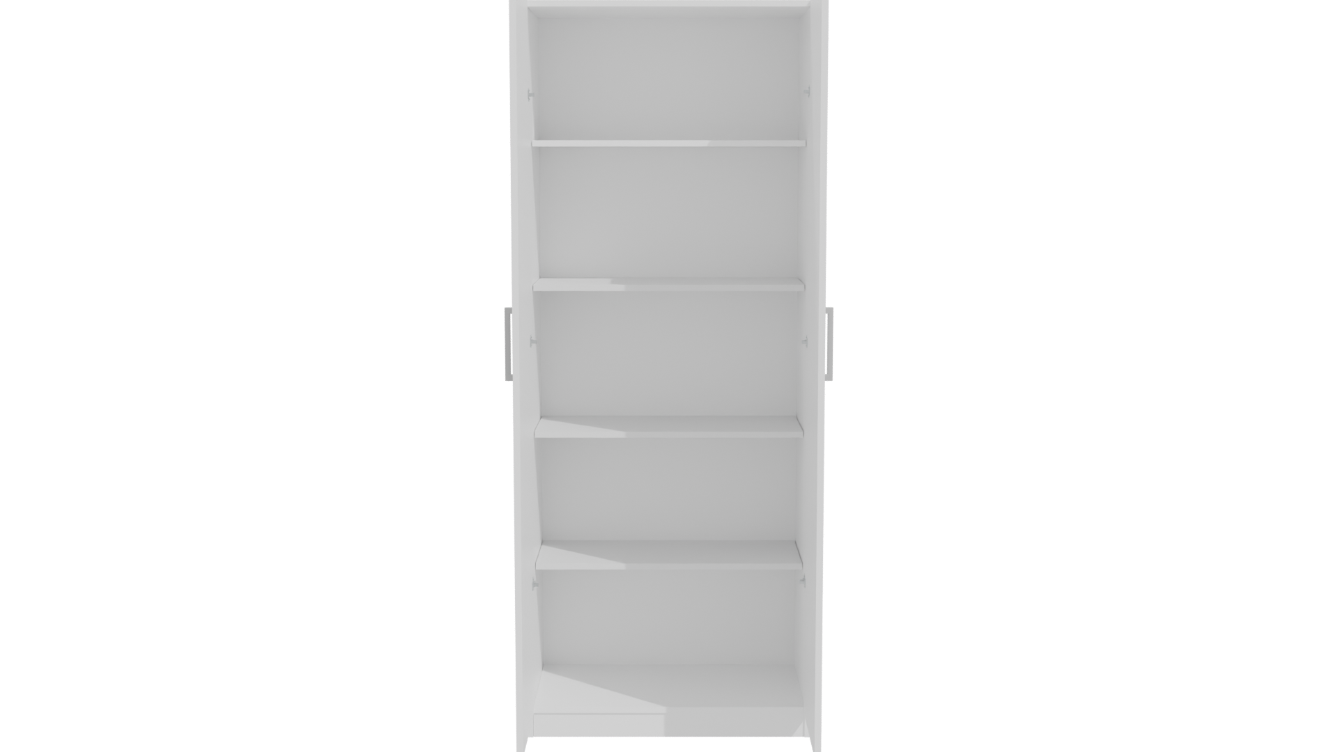 Minimalist Tall Storage Cabinet 3D - Professional 3D Model Render 11