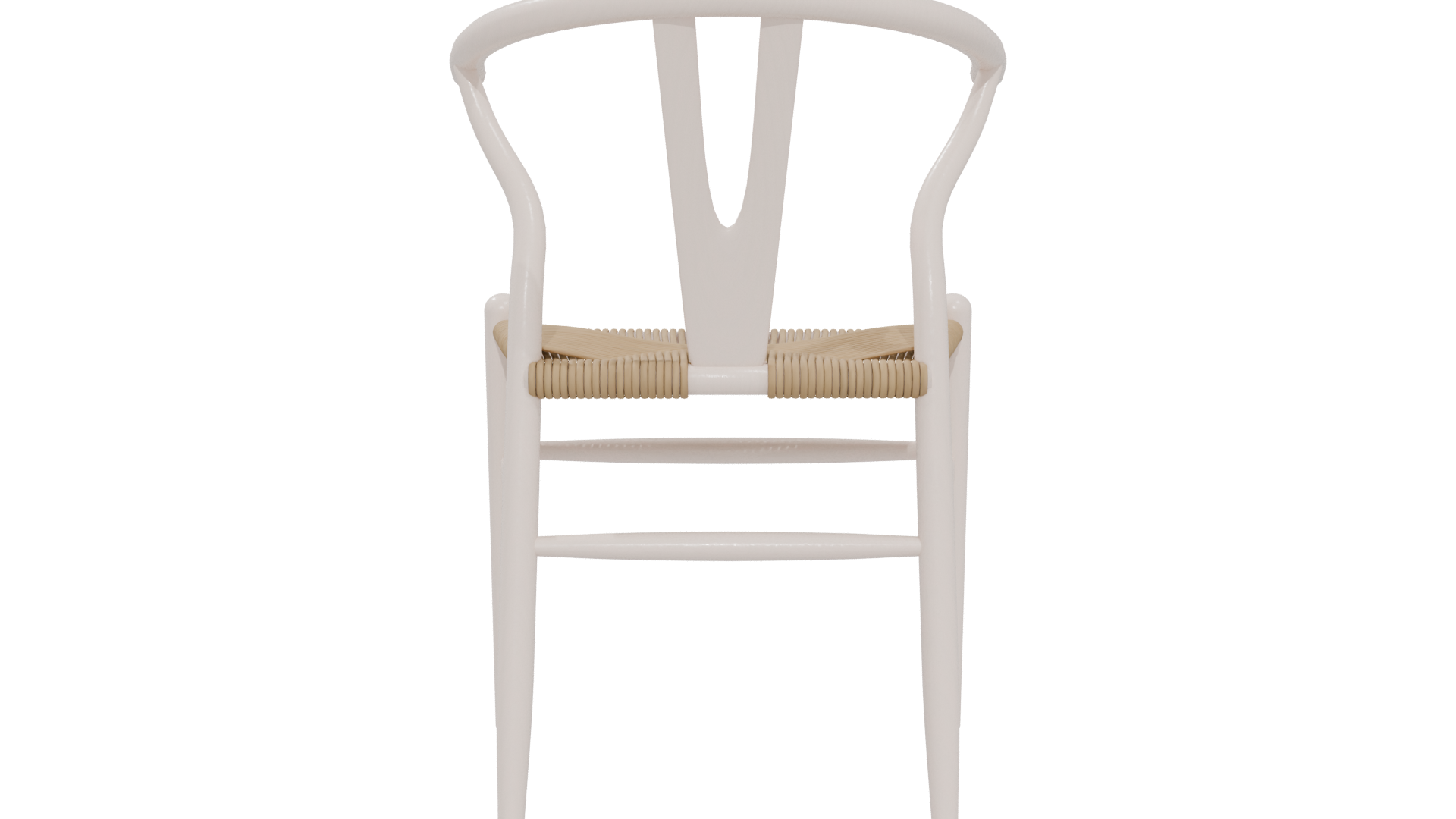 Stylish Minimalist Dining Chair Model - Professional 3D Model Render 5