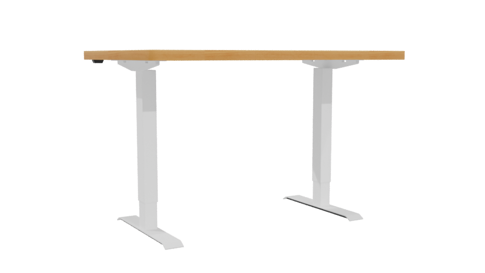 Stylish Minimalist Dining Table - Professional 3D Model Render 4