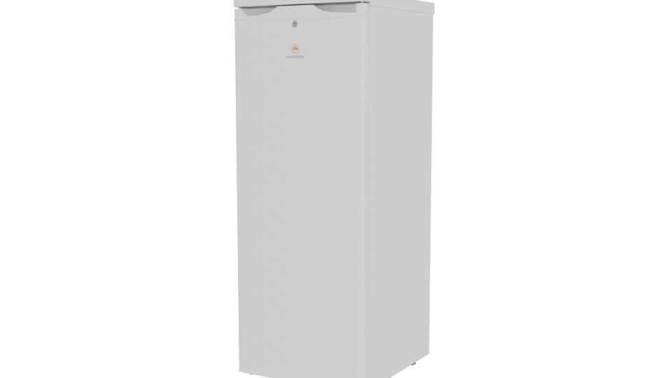 Compact Vertical Freezer Model - Professional 3D Model Render 12