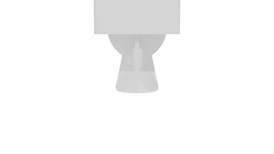 Contemporary Ceramic Toilet 3D Model - Professional 3D Model Render 5