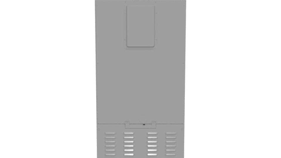 Stylish Black Refrigerator 3D Model - Professional 3D Model Render 5