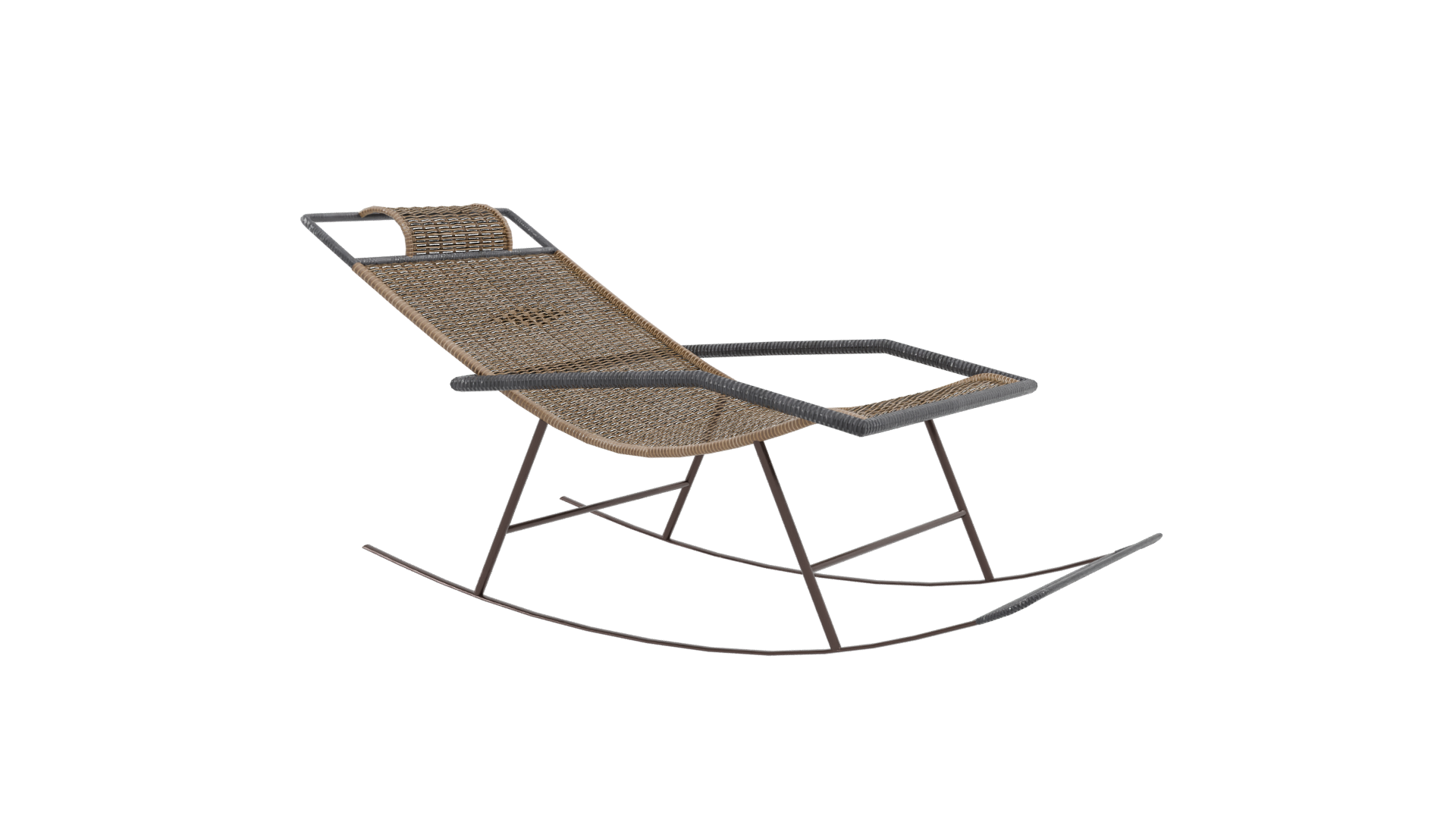 Stylish Outdoor Lounge Chair 3D - Professional 3D Model Render 9