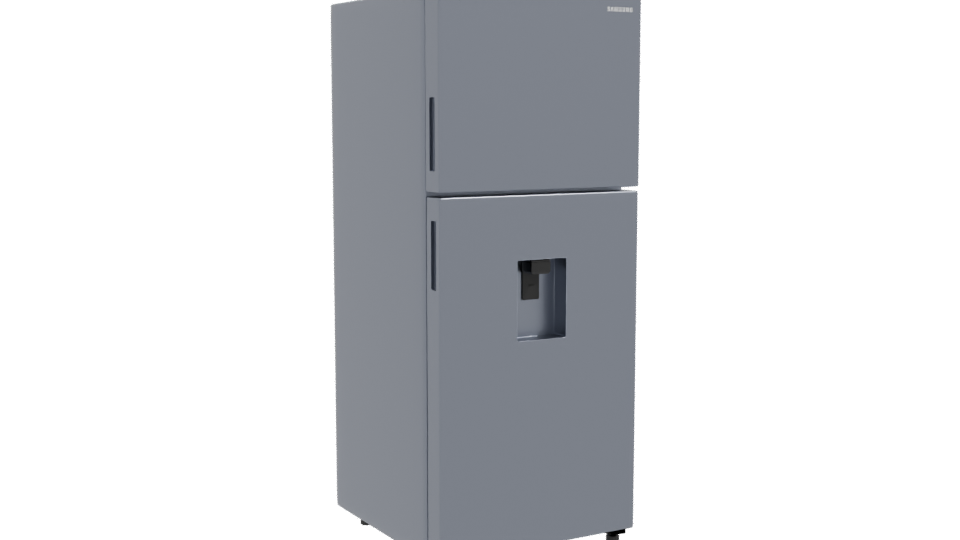Realistic Household Refrigerator Model - Professional 3D Model Render 10