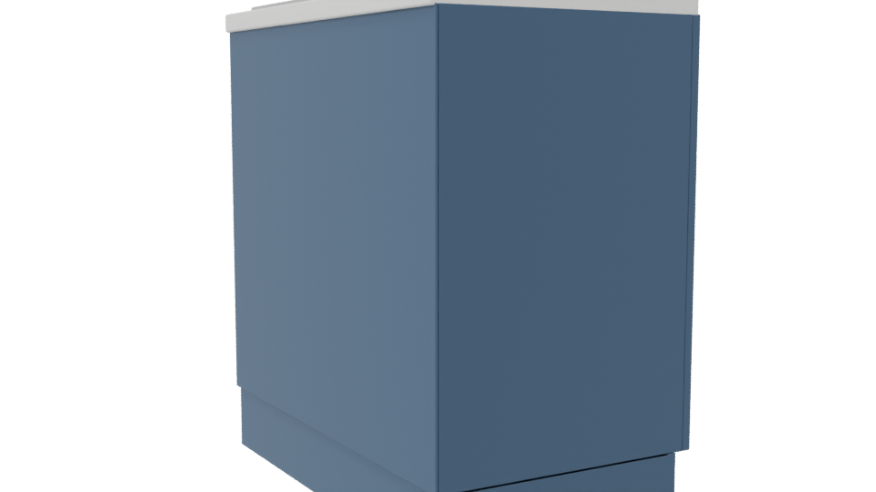 Stylish Modern Kitchen Cabinet 3D - Professional 3D Model Render 7