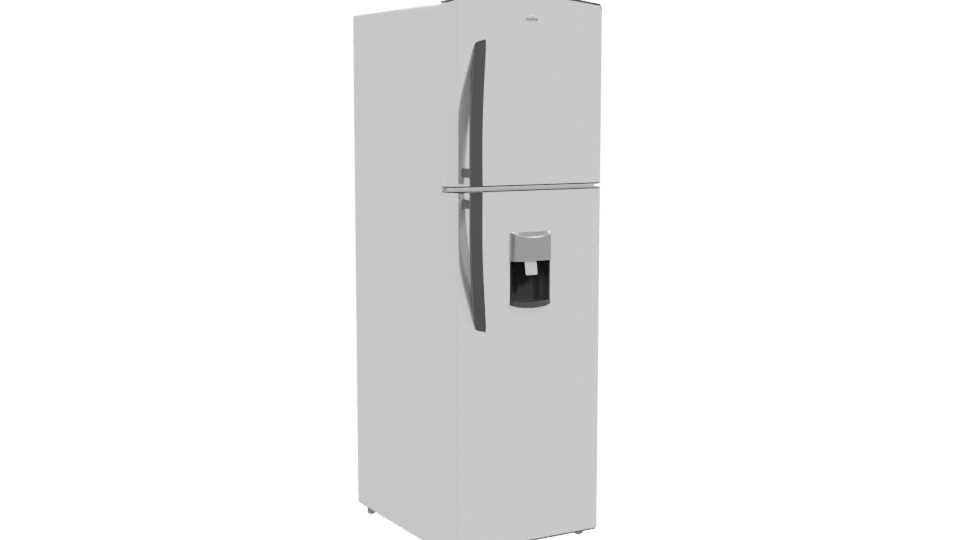 Modern Household Refrigerator Model - Professional 3D Model Render 10